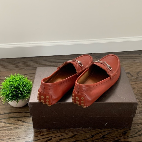 Authentic Moro Soft Deep Paprika Gucci Loafers - Picture 5 of 11
